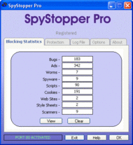 SpyStopper Pro screenshot